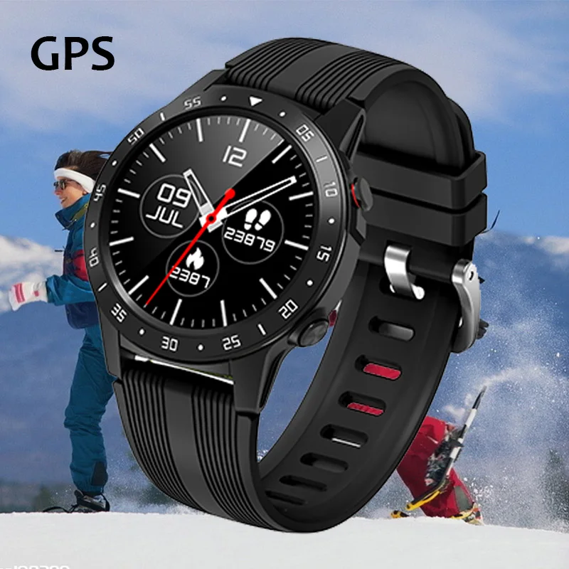 

Smart Watch Smartwatch GPS Women Men Compass Barometer Bluetooth Call Outdoor Sport Fitness Tracker Heart Rate Bracelet