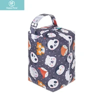 happyflute baby cloth diaper bag waterproof washable reusable wetbag fashion diaper pods can hold 5 10pieces aio diapers