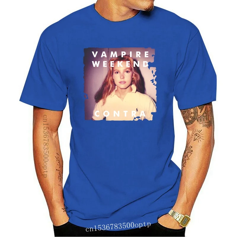 

Design PaulineDM Vampire Weekend Contra Men Classic T Shirts Black(1)