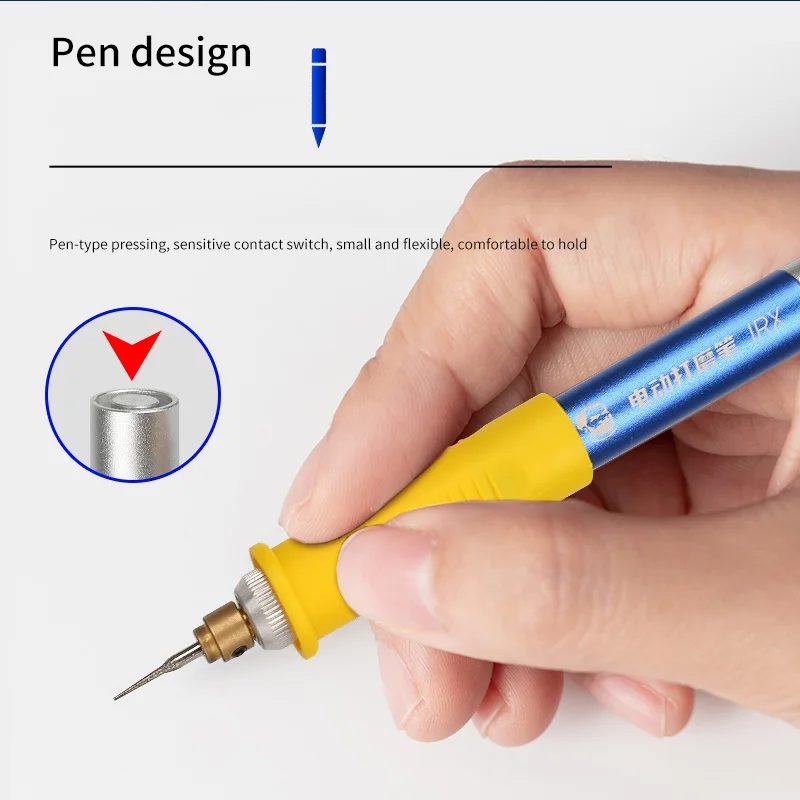 

Mechanic IC Chip Grinding Pen Rechargeable Electric Phone CPU NAND Flash Grinder Engraving Cutting Remove Tool