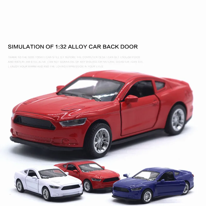 Модель автомобиля Ford Mustang 1:32 из сплава новинка модель с подсветкой музыкой