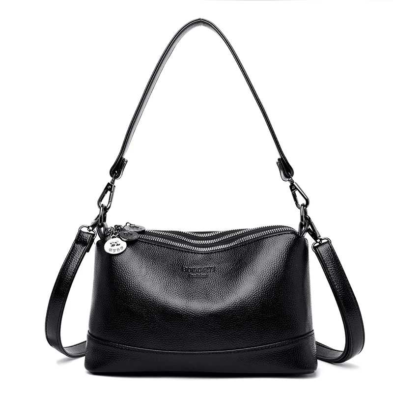 Fashion Shoulder CrossBody Bag For Women's Genuine Leather Handbags Small Messenger Bags Flap Women Ladies | Багаж и сумки