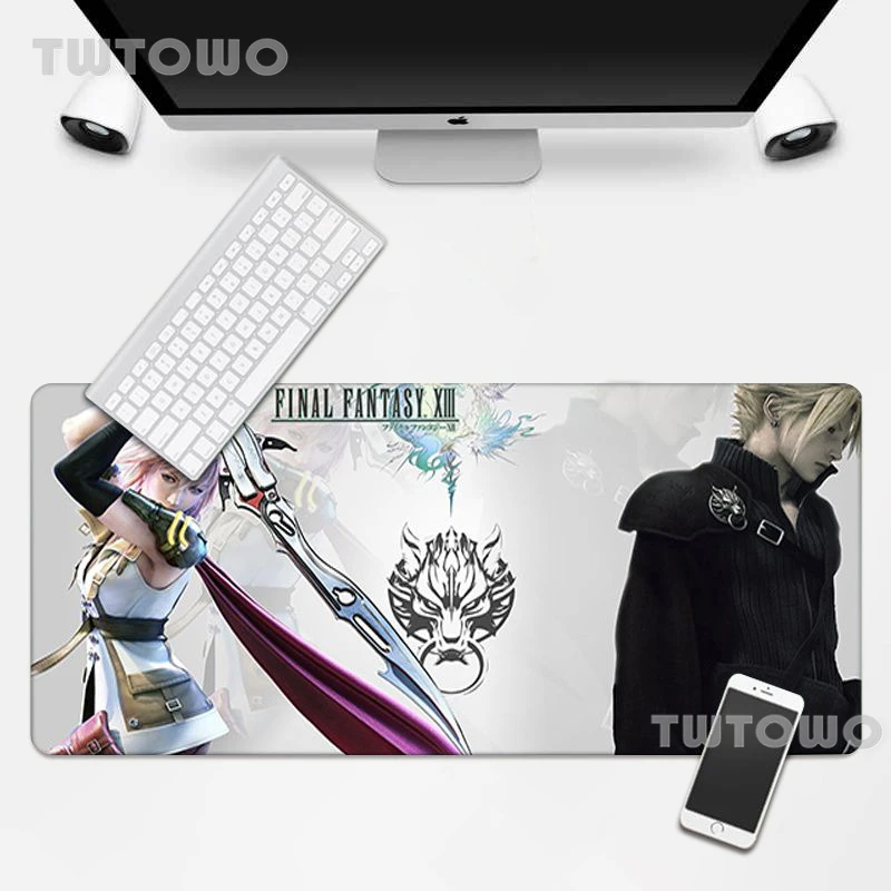 Final Fantasy мои любимые компьютерные большой Размеры Мышь Pad прекрасный натуральный
