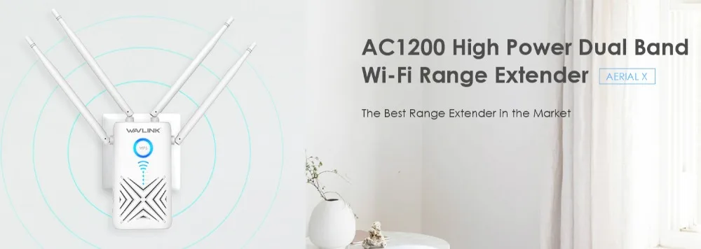 Wavlink 1200 Мбит/с wifi ретранслятор расширитель/усилитель/маршрутизатор/точка доступа гигабитный Беспроводной двухдиапазонный 2,4G/5G Внешние 5dBi антенны