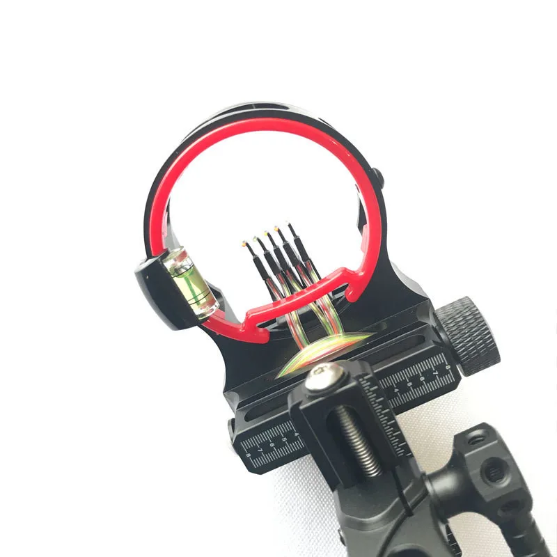 Тонкая пятиигольная комбинированная лука TR быстросъемный прицел с коротким