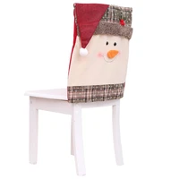 christmas stretch chair cover banquet party seat cover slipcover home decoration 5148cm for partieschristmas decoration