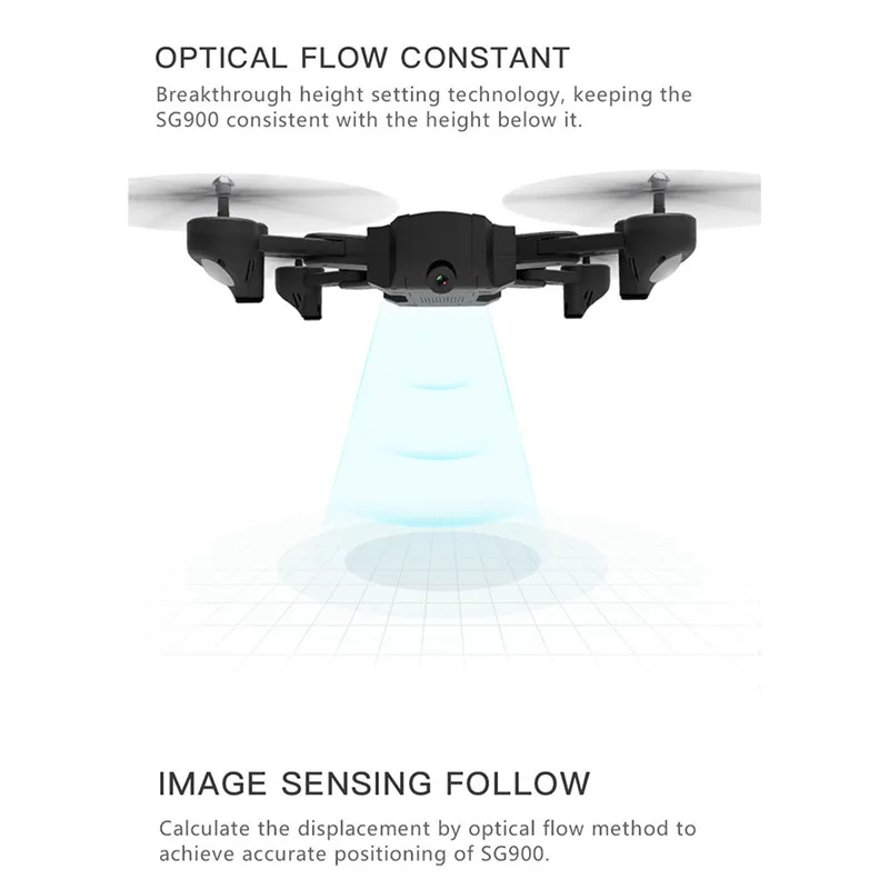 Дрон SG900 с камерой 4K HD вертолет Профессиональный Гоночный FPV Дрон Квадрокоптер SG900 Дрон 1080P следить за мной мини Дрон