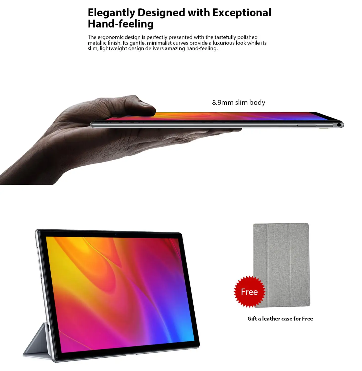 Blackview Tab 8 Tablet Octa core 10.1 inch 4GM+64GM 13MP SC9863A Android 10 Rear Camera 1200*1920 FHD IPS Dual SIM4G LTE Phone