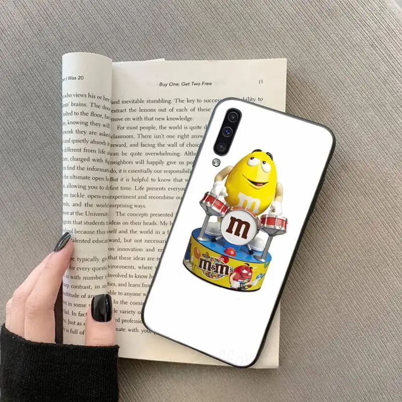 

M&M's Chocolate Nutella Bottle Phone Case For Samsung galaxy S 7 8 9 10 20 edge A 6 10 20 30 50 51 70 note 10 plus