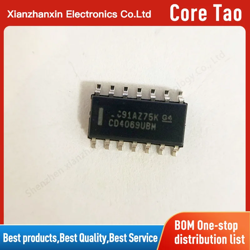 

10 ~ 50 шт./партия CD4069UBM CD4069 CD4069BM SOP14 шесть ворот обратный Новый и оригинальный