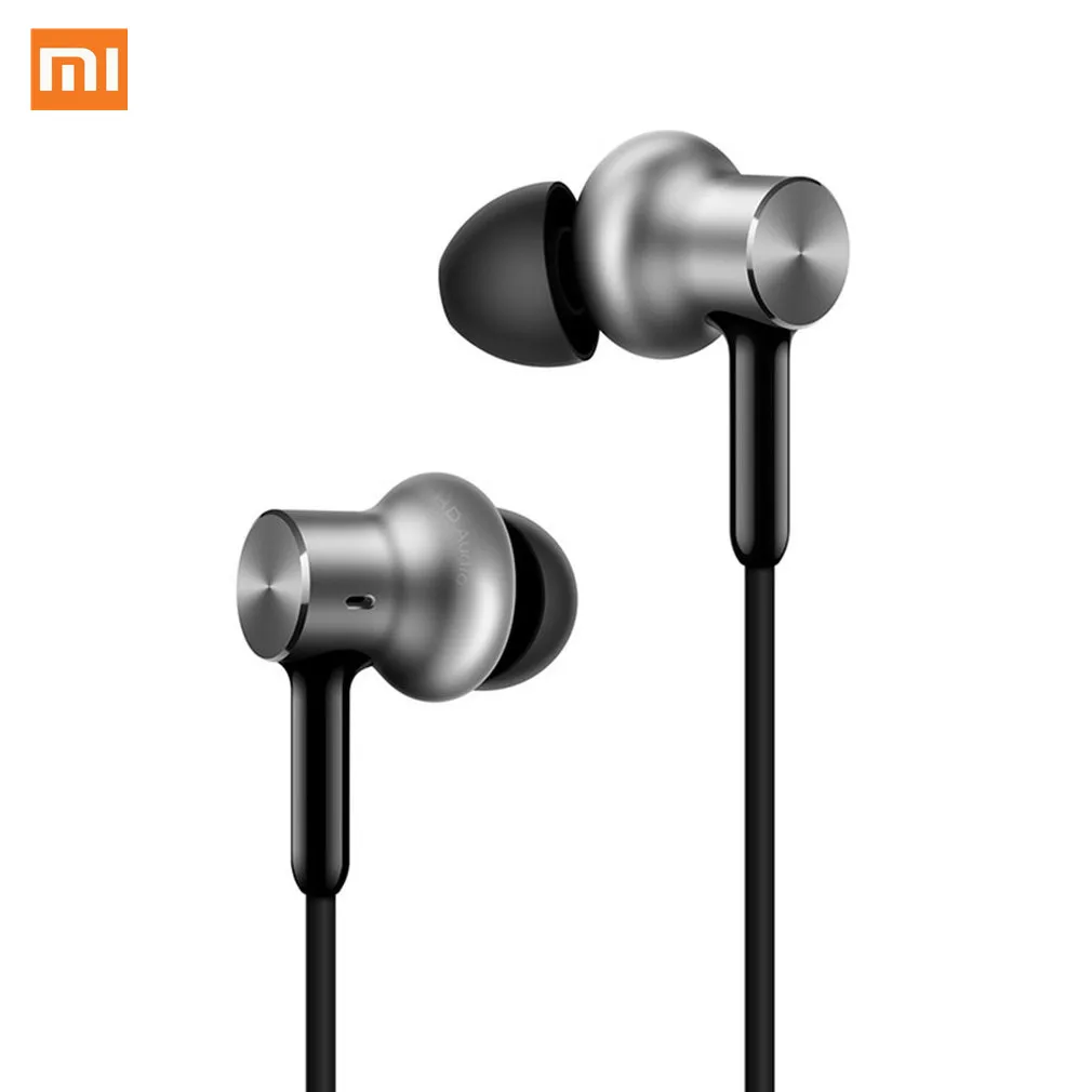 Оригинальные Xiaomi mi наушники-вкладыши Hybrid Pro HD с шумоподавлением mi c гарнитура для мобильных телефонов huawei Red mi 4