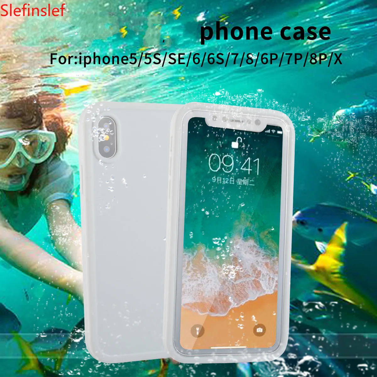 Чехол для iPhone X 8 7 Plus 6 6S с защитой класса IP68|Бамперы| |