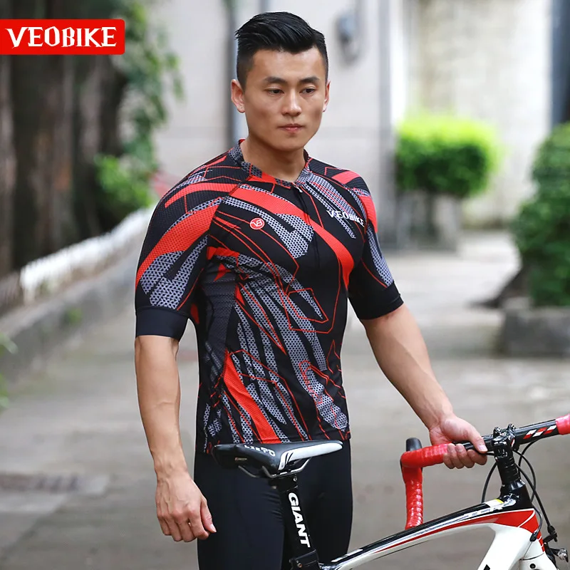 

Комплект одежды для велоспорта, Джерси с коротким рукавом, быстросохнущая, одежда для горных велосипедов