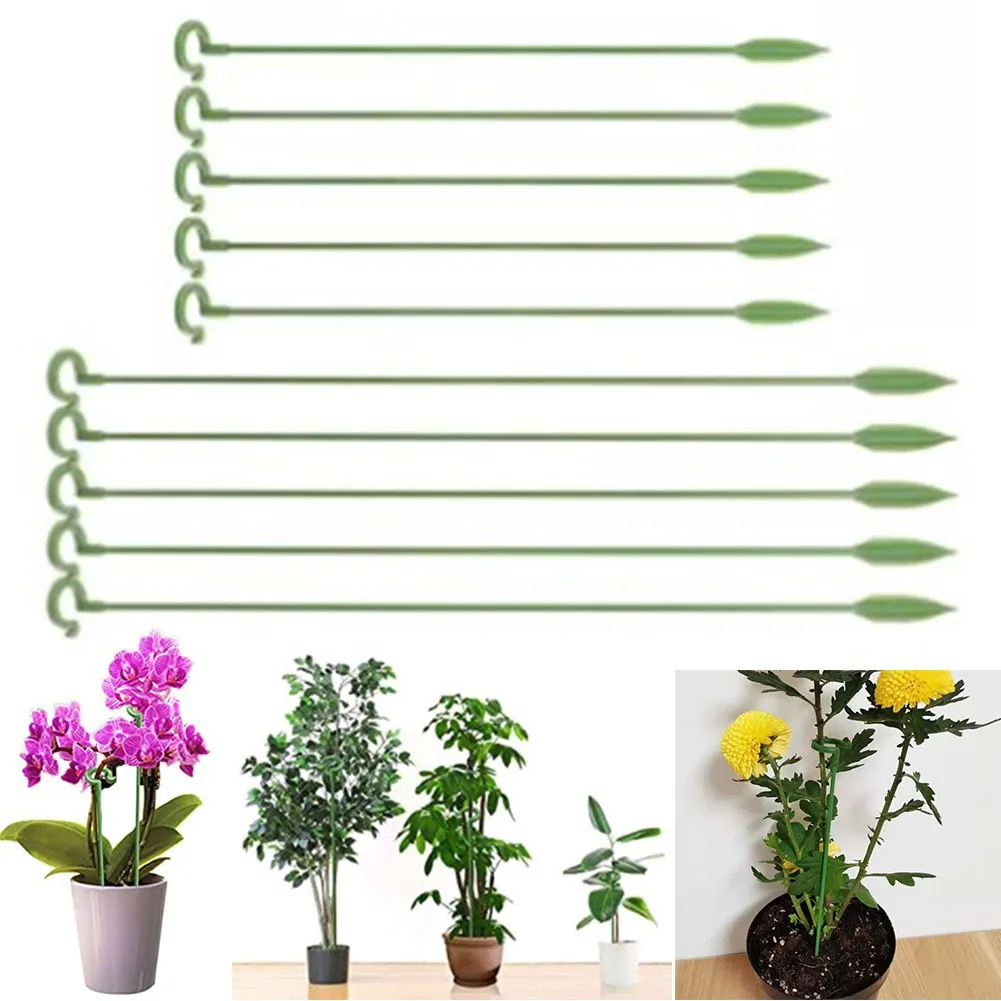 

Plant Support Stand For Flowers Holders Rod Anti-lodging Leaf Bracket Orchard And Garden Vegetable Patch Greenhouses Bonsai Tool