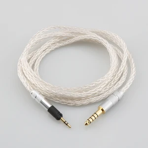 audiocrast 8 core silver plated occ earphone cable for sennheiser hd598 hd559 hd569 hd579 hd599 hd558 hd518 free global shipping