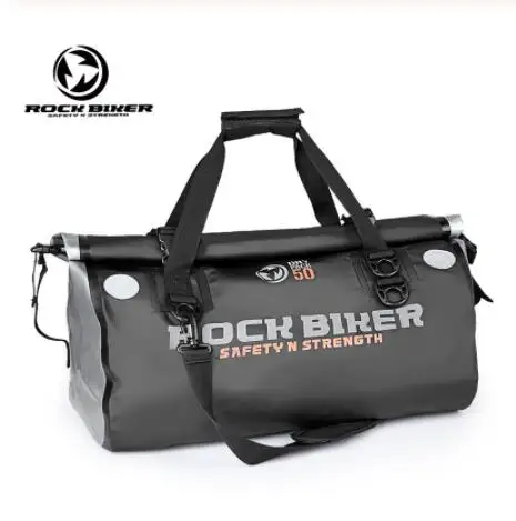 Сумка для заднего сиденья Rockbiker водонепроницаемая сумка мотоцикла 66 л дорожная