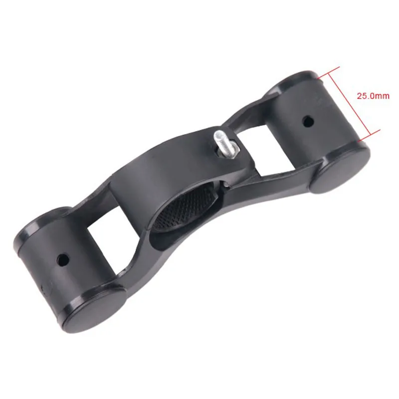 Bicycle Headlight Speedometer Mount Bracket Bike Handlebar Install Extender V-Shaped Double Bar Stand Support Holder | Спорт и