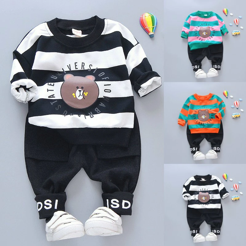 Костюм для мальчиков 2019 новый детский комплект из 2 предметов на весну и осень