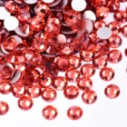 A3 Padparadscha новый цвет 1440 шт кристалл без горячей фиксации стразы с плоской задней стороной алмаз для художественных украшений B3995
