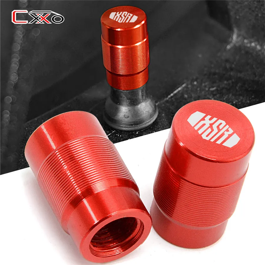 С логотипом &quotXSR&quot колпачки для колесных клапанов автомобильных шин Yamaha XSR700 XSR900