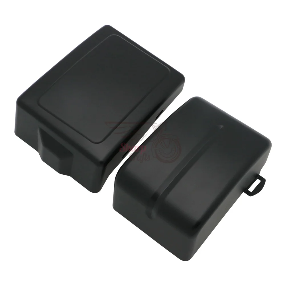 Боковые крышки аккумулятора ABS для мотоцикла-обтекатели защита Harley Dyna Fat Bob Super/Wide