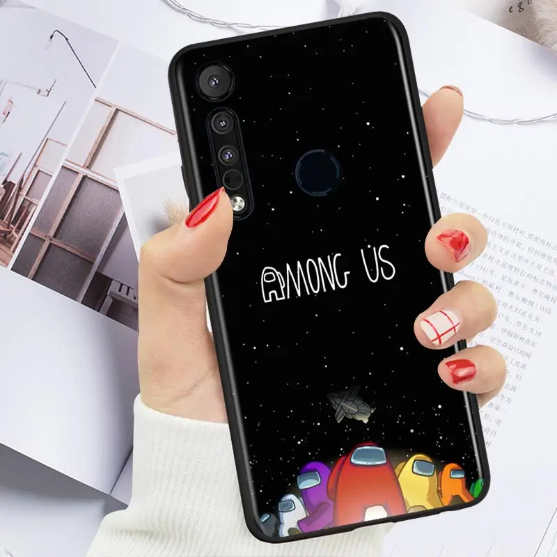 

Cartoon man in Space For Motorola G9 G8 G Stylus Power One Fusion Hyper Edge E7 E6 5G Plus Play Lite Silicone Phone Case