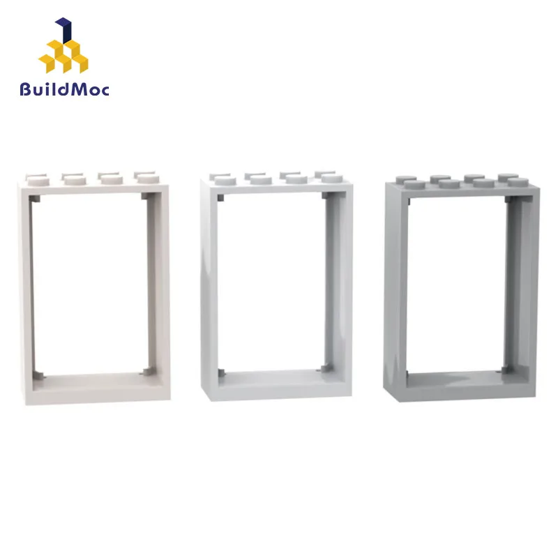 BuildMOC 30179 дверная рама 1x4X6 для строительных блоков, детали «сделай сам», строительные блоки, модель россыпью, Обучающие Детские игрушки BuildMOC 30179 дверная рама 1x4X6 для строительных блоков, детали «сделай сам», строительные блоки, модель россыпью, Обучающие Детские игрушки