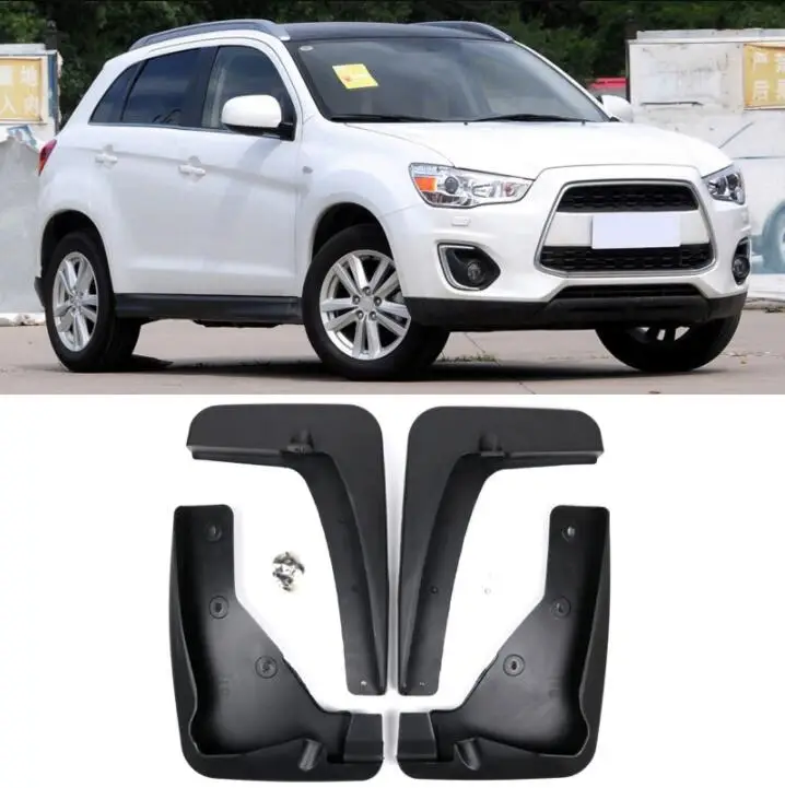 Для Mitsubishi ASX 2013- Outlander Sport/RVR 2013 набор автомобильные насадки для защиты от грязи mudflaps брызговиков крыло брызговиков