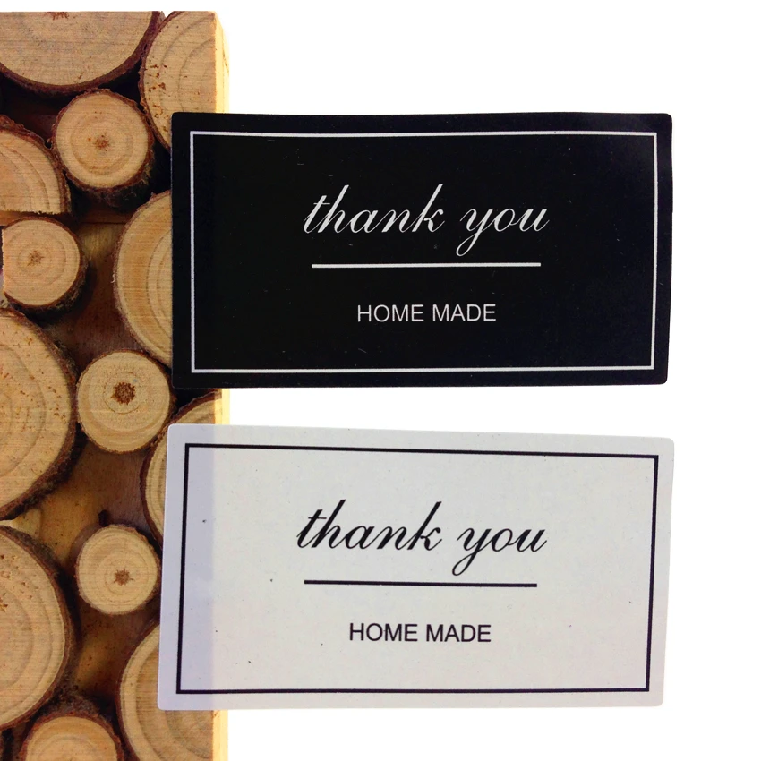 100 шт./упак. черно белые прямоугольные винтажные герметичные наклейки сделай сам