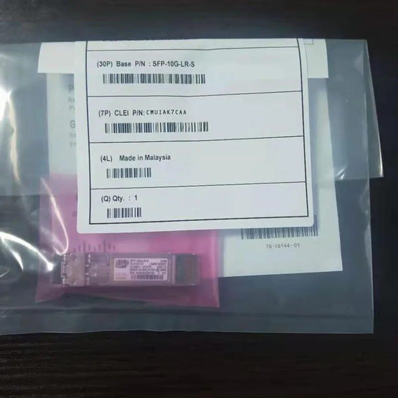 

Original For Cisco SFP-10G-LR-S Optical Module 10G Single-Mode Dual-Core LC interface 1310nm Transmission Distance 10KM