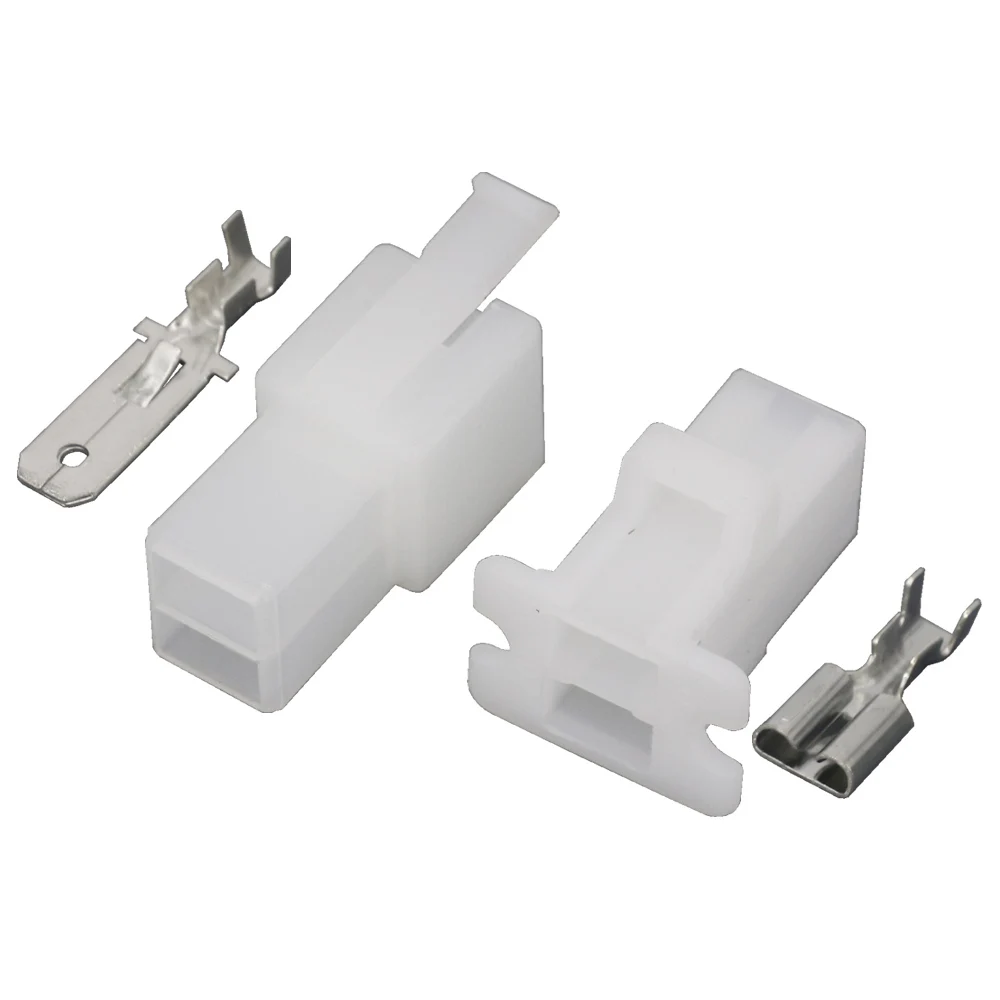 2 контактный автомобильный соединитель Автомобильный штекер с терминалом DJ70224 6.3