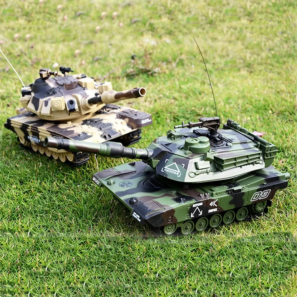 RC Battle Tank Crawler Tactical Vehicle Main Military Remote Control with Shoot Bullets Model Electronic Toys 1:32 | Игрушки и хобби