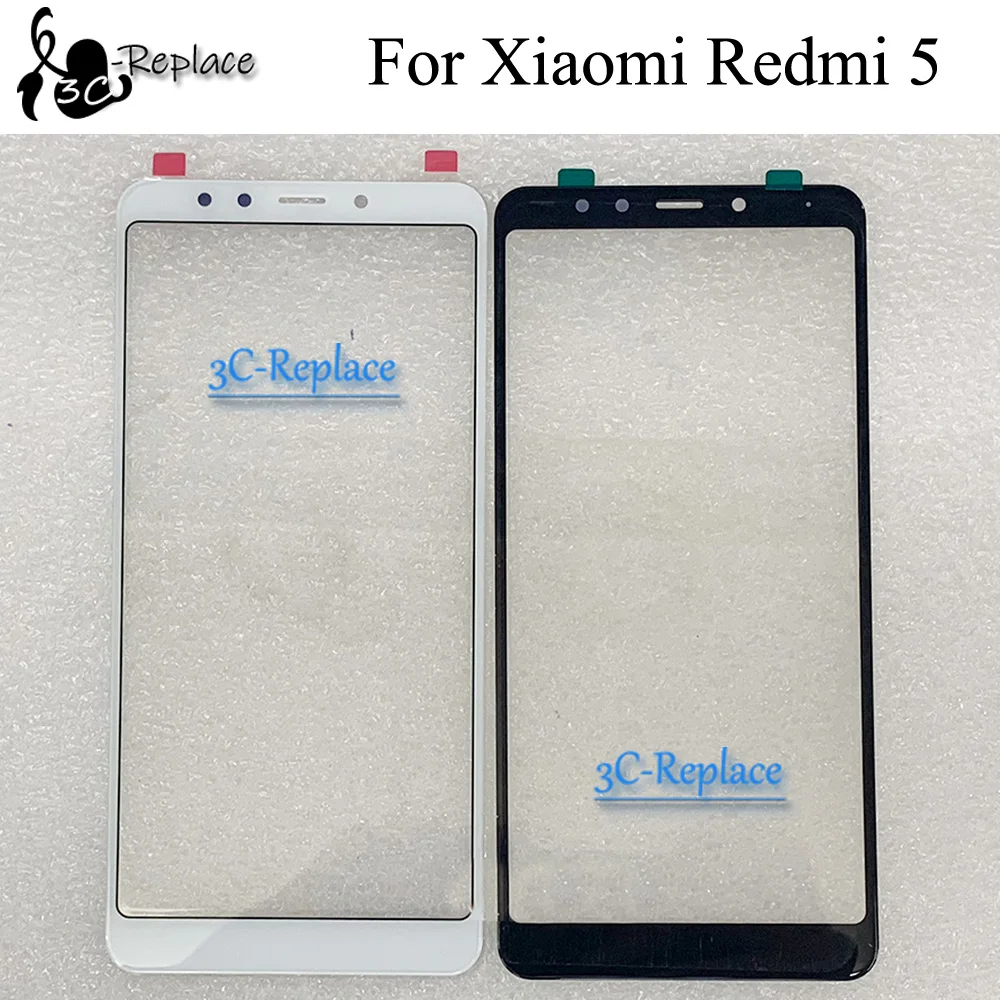 Черный/белый 5 7 дюймов для Xiaomi Redmi Передний сенсорный экран Стекло внешняя Замена