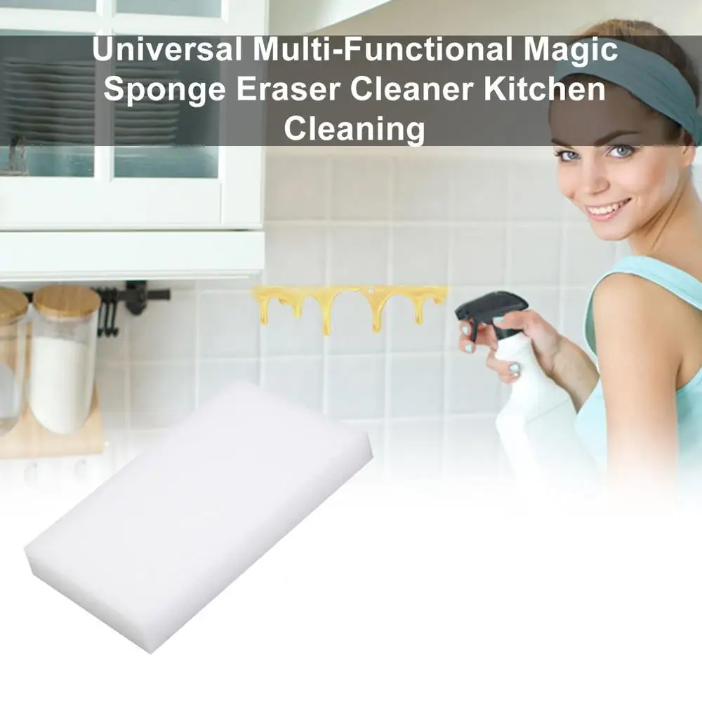 

Губка-ластик меламиновая, 5/10/20/50/100 шт.