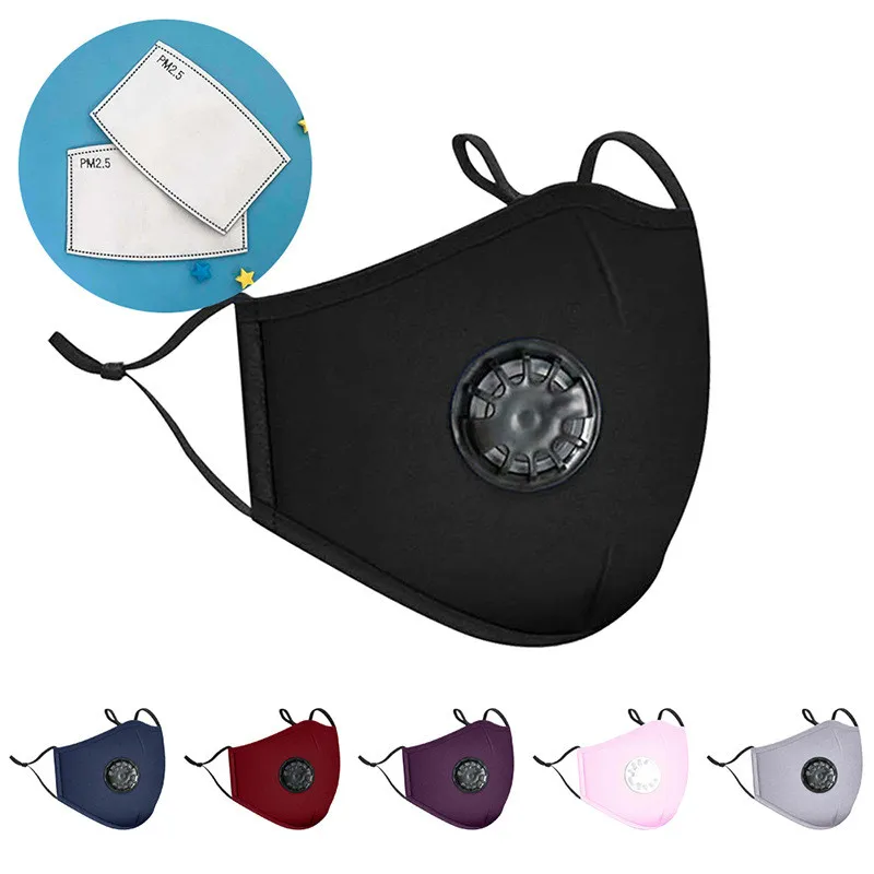 Маска хлопковая ветрозащитная с фильтром активированным углем PM2.5 | Безопасность