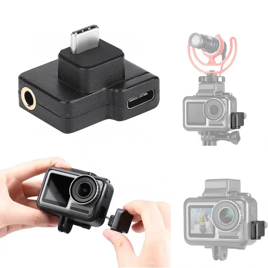 Аксессуары для камеры портативный качественный зарядный аудио адаптер