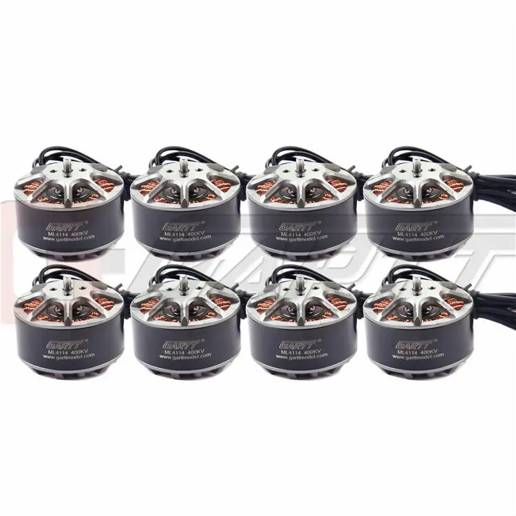 8 шт. GARTT ML 4114 400KV мотор sin escobillas para мультироторный Квадрокоптер Hexa DJI S800 S1000