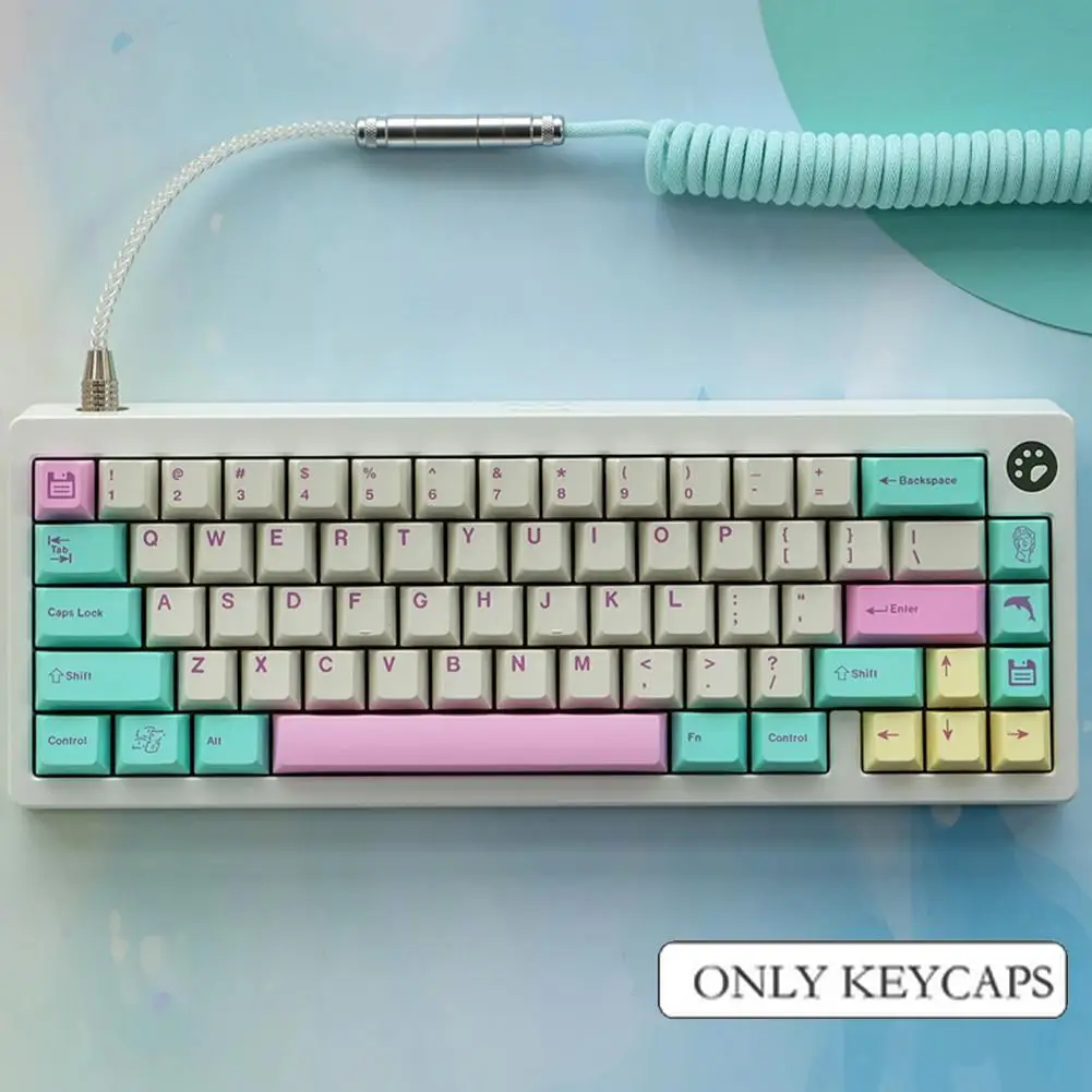 

165 Keys/set GMK Analog Dreams Keycaps PBT Dye Sublimation Keycap Profile Key Caps With ISO Enter 6U 7U Spacebar 1.5U