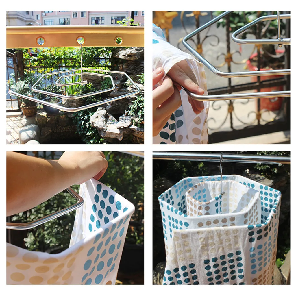 Сушилка в форме спирали вращающаяся вешалка для хранения стеллаж