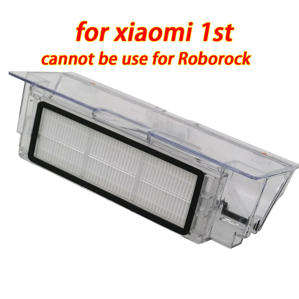 

1 шт. Пылезащитная коробка Hepa фильтр запасные части для Xiaomi Mi робот пылесос пылесборник коробка с HEPA фильтром