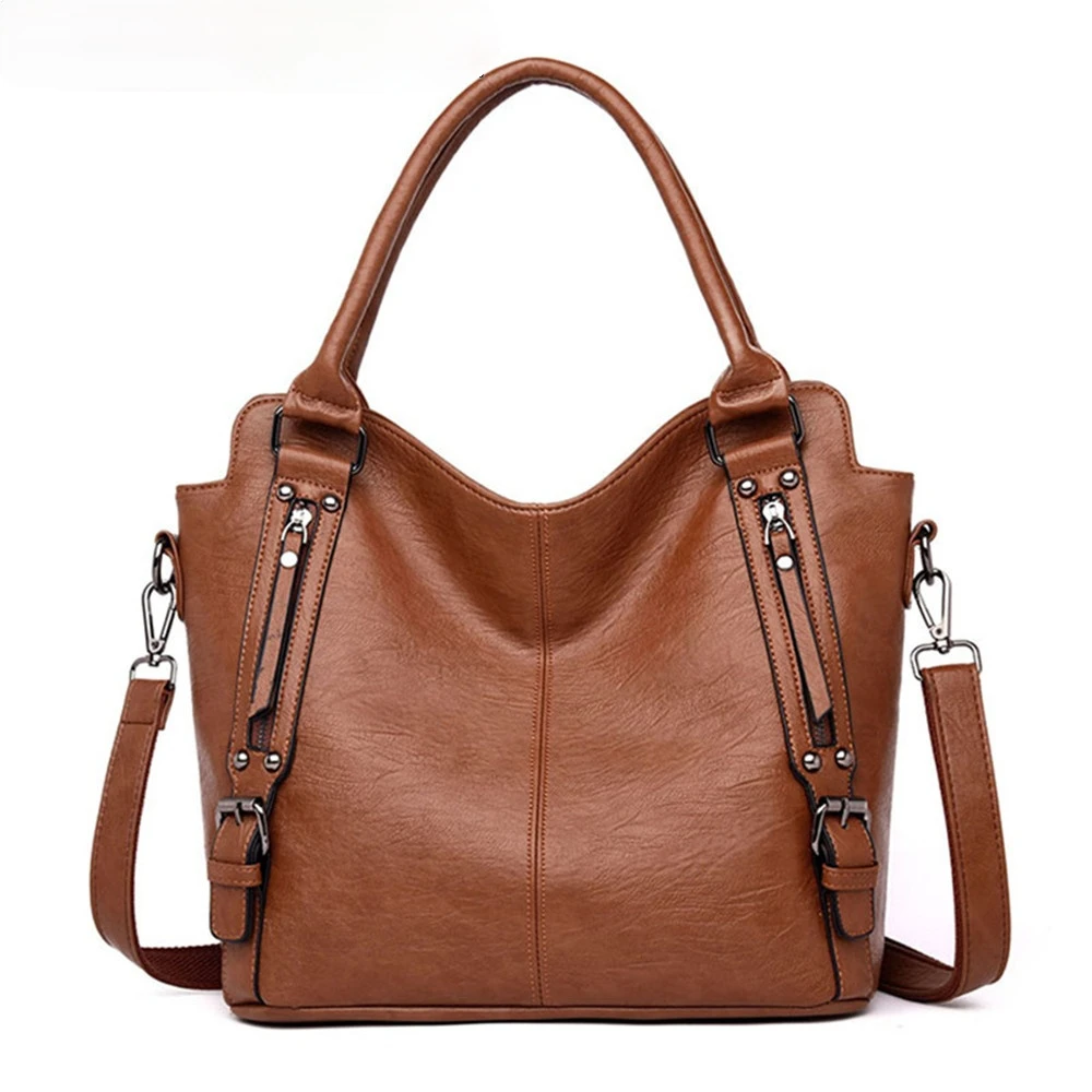 

2021 винтажные роскошные сумки из мягкой кожи, женские сумки, дизайнерская большая женская сумка-тоут, сумки через плечо для женщин