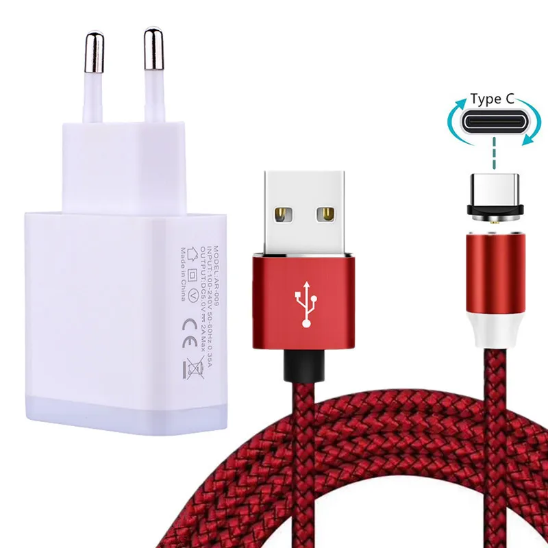 Магнитный зарядный usb кабель типа C для Samsung galaxy A51 A50 A8 M31 Huawei P20 lite Mate 20 Pro Honor 9X USB