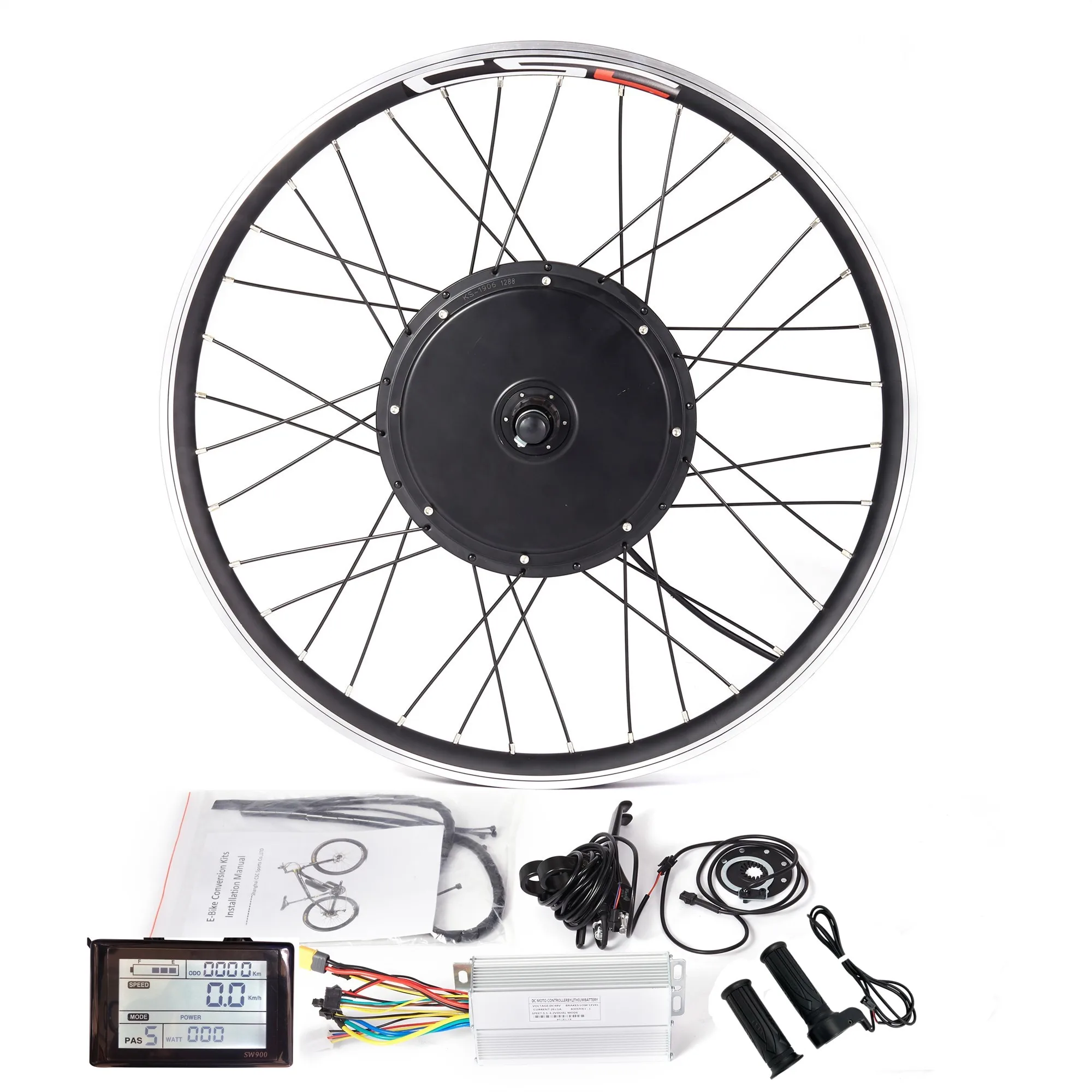 MTB E-двухколесного велосипеда 36V или 48В 2"-29" комплект для переоборудования электрического велосипеда с 250/350/500/1000/15000 Вт мотор для центрального движения с двойными стенками из алюминиевого сплава