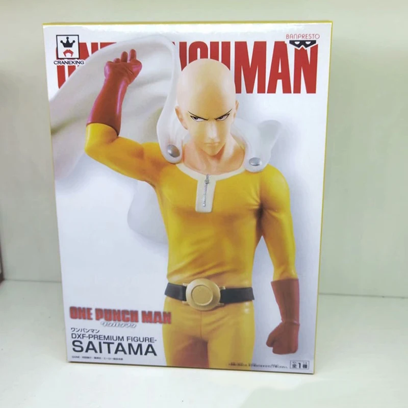 Фигурка Сайтама One Punch Man экшн фигурка из ПВХ японское аниме периферия