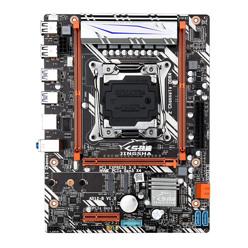 Verkauf X99 D4 Desktop Board LGA 2011-3 Und E5 2650 V3 Kombination Kit M.2 Nvme Slot Unterstützt DDR4 Dual Kanal Sata 3,0 USB 3,0