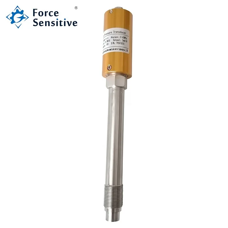 

High temperature melt pressure sensor