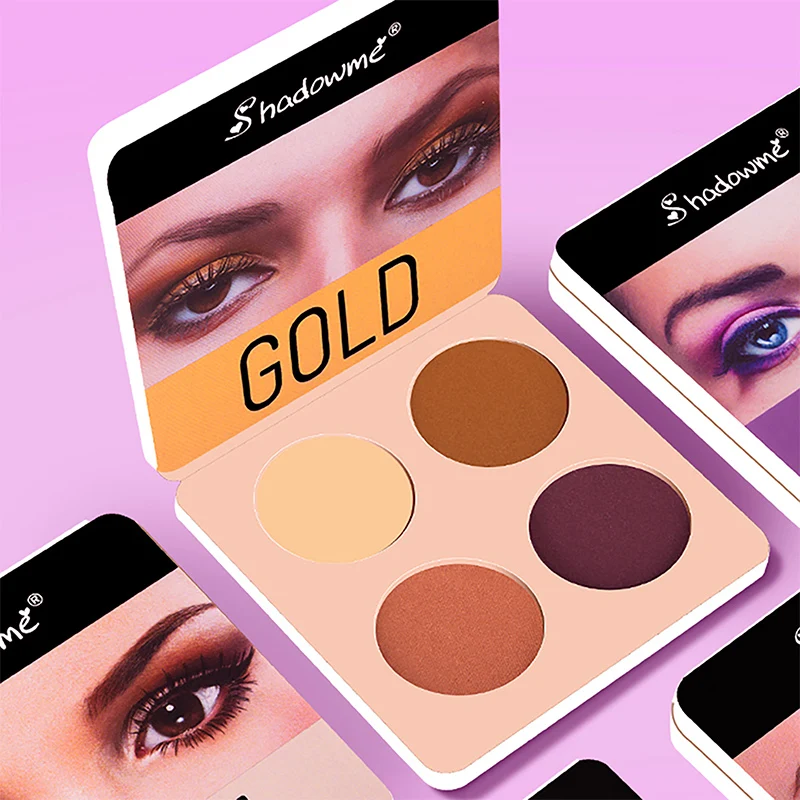 Матовые тени для век палитра макияжа мерцающие пигменты водонепроницаемый