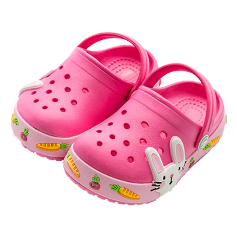 

Summer Kids Shoes Children's Hole Shoes Boys and Girls Cartoon Cute Monkey Beach Shoes Breathable Comfortable Toddler Sandals