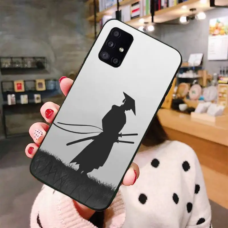 

Japan The samurai Ninja Phone Case For Samsung S6 S7 edge S8 S9 S10 e plus A10 A50 A70 note8 J7 2017