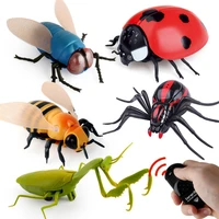 rc animal infrared remote control simulation insect model toys electric robot halloween prank insects kids toys spider bee fly